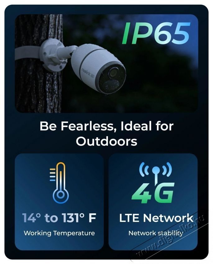 REOLINK Go Series G340 Go Ultra IP kamera F&eacute;nyk&eacute;pezőg&eacute;p / kamera - Megfigyelő / IP kamera - 532683