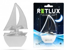 Retlux RNL 01W &Eacute;jszakai LED f&eacute;ny - haj&oacute; H&aacute;ztart&aacute;s / Otthon / K&uuml;lt&eacute;r - Vil&aacute;g&iacute;t&aacute;s / elektromoss&aacute;g - &Eacute;jszakai ir&aacute;nyf&eacute;ny - 275953