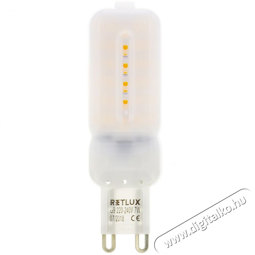 Retlux RLL 299 G9 7 W LED WW H&aacute;ztart&aacute;s / Otthon / K&uuml;lt&eacute;r - Vil&aacute;g&iacute;t&aacute;s / elektromoss&aacute;g - G9 foglalat&uacute; izz&oacute; - 376606
