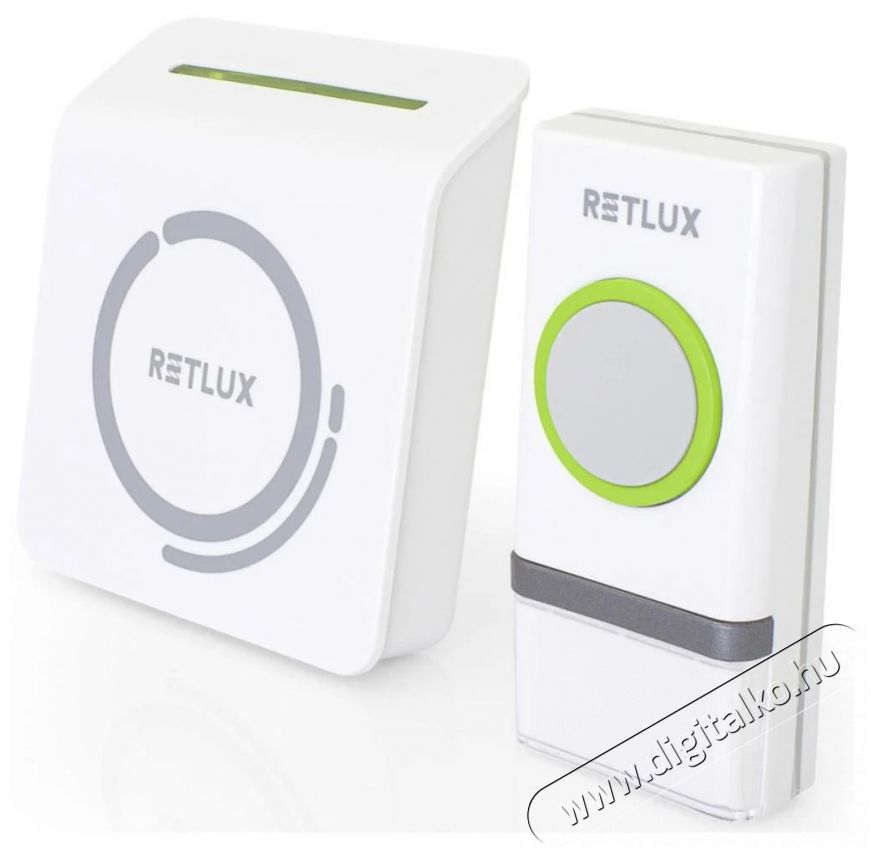 Retlux RDB 100 csengő 3AAA+elemes gomb H&aacute;ztart&aacute;s / Otthon / K&uuml;lt&eacute;r - Lak&aacute;sfelszerel&eacute;s - Csengő - 495794