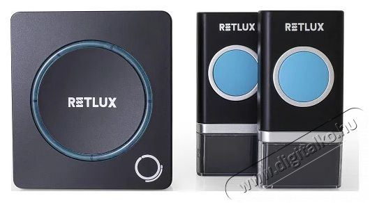 Retlux RDB 112 csengő 2 gomb 1 &aacute;llom&aacute;s H&aacute;ztart&aacute;s / Otthon / K&uuml;lt&eacute;r - Lak&aacute;sfelszerel&eacute;s - Csengő - 496728