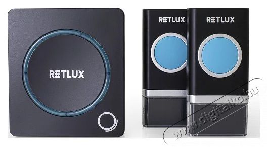 Retlux RDB 112 csengő 2 gomb 1 &aacute;llom&aacute;s H&aacute;ztart&aacute;s / Otthon / K&uuml;lt&eacute;r - Lak&aacute;sfelszerel&eacute;s - Csengő - 496728