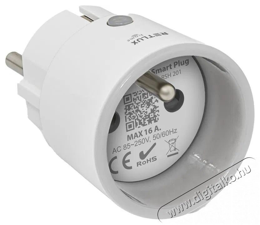 Retlux RSH 201, FR 16A H&aacute;ztart&aacute;s / Otthon / K&uuml;lt&eacute;r - Okos otthon - Okos konnektor - 521137