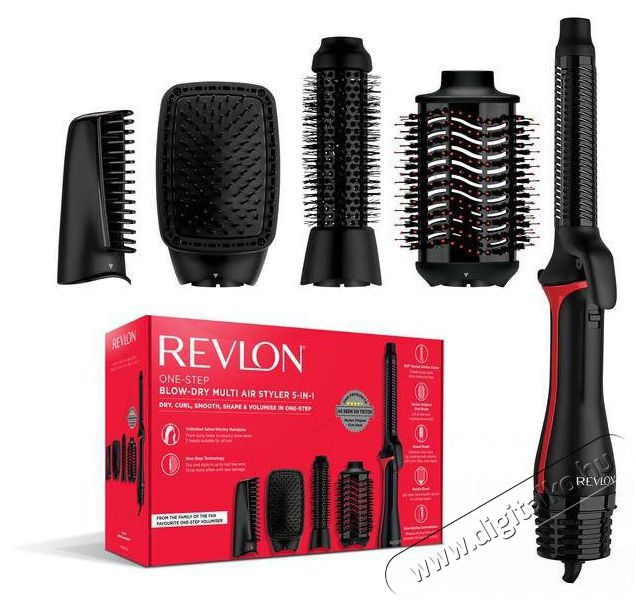 Revlon One-Step Blow-Dry Multi Air Styler 5in1 RVDR5371E Sz&eacute;ps&eacute;g&aacute;pol&aacute;s / Eg&eacute;szs&eacute;g - Haj&aacute;pol&aacute;s - T&ouml;bbfunkci&oacute;s hajform&aacute;z&oacute; - 510645