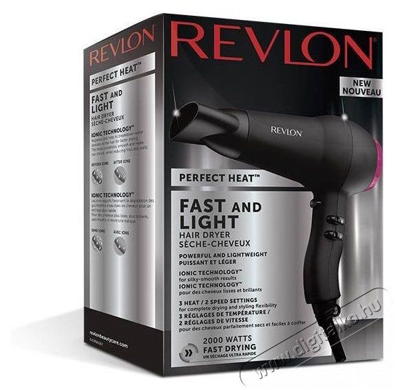 Revlon RVDR5823E1 FAST AND LIGHT Sz&eacute;ps&eacute;g&aacute;pol&aacute;s / Eg&eacute;szs&eacute;g - Haj&aacute;pol&aacute;s - Hajsz&aacute;r&iacute;t&oacute; - 510641