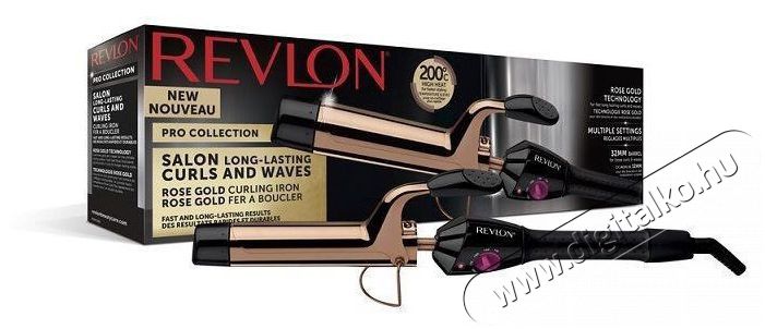Revlon RVIR1159E Salon Long Lasting Curls & Waves Sz&eacute;ps&eacute;g&aacute;pol&aacute;s / Eg&eacute;szs&eacute;g - Haj&aacute;pol&aacute;s - Hajvasal&oacute; / egyenes&iacute;tő - 510635