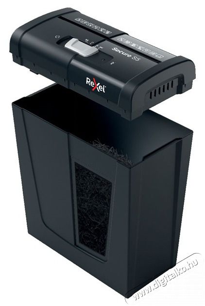 Rexel Secure S5 cs&iacute;k iratmegsemmis&iacute;tő Iroda &eacute;s sz&aacute;m&iacute;t&aacute;stechnika - Iratmegsemmis&iacute;tő - 436800