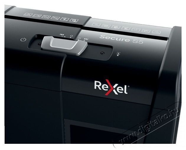 Rexel Secure S5 cs&iacute;k iratmegsemmis&iacute;tő Iroda &eacute;s sz&aacute;m&iacute;t&aacute;stechnika - Iratmegsemmis&iacute;tő - 436800