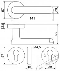 Richter Czech  Smart Touch Handle H.03.NIMAT H&aacute;ztart&aacute;s / Otthon / K&uuml;lt&eacute;r - Biztons&aacute;gtechnika - Kieg&eacute;sz&iacute;tő - 519733