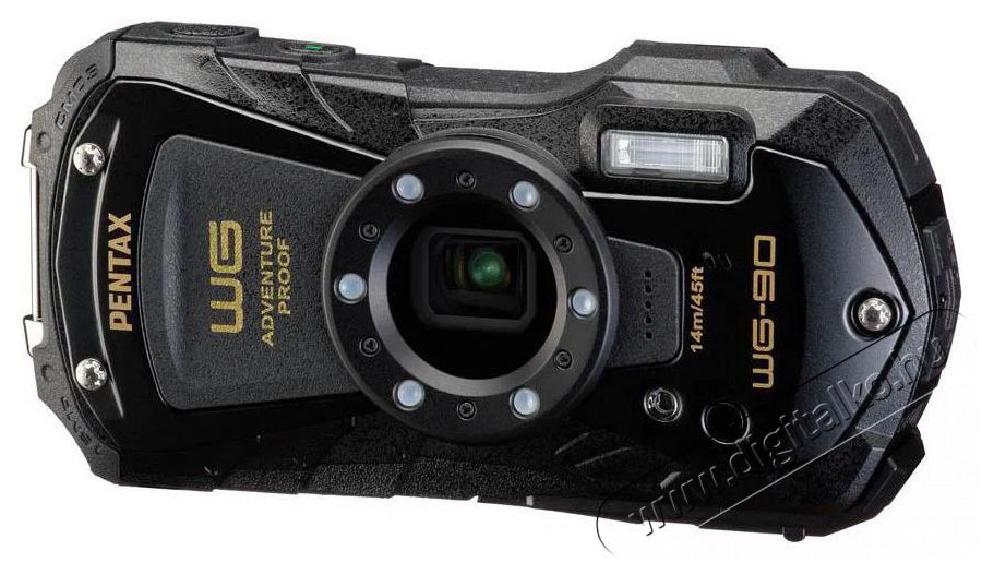 Ricoh WG-90 Black F&eacute;nyk&eacute;pezőg&eacute;p / kamera - Kompakt f&eacute;nyk&eacute;pezőg&eacute;p - Kaland &eacute;s v&iacute;z&aacute;ll&oacute; f&eacute;nyk&eacute;pezőg&eacute;p - 520043