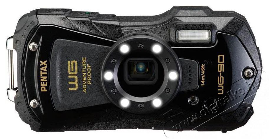 Ricoh WG-90 Black F&eacute;nyk&eacute;pezőg&eacute;p / kamera - Kompakt f&eacute;nyk&eacute;pezőg&eacute;p - Kaland &eacute;s v&iacute;z&aacute;ll&oacute; f&eacute;nyk&eacute;pezőg&eacute;p - 520043