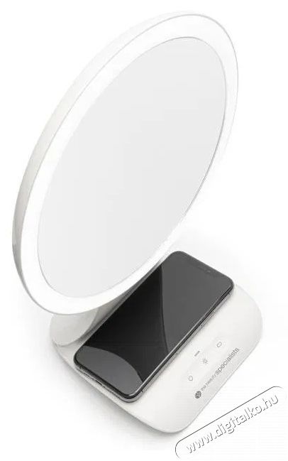 Rio Wireless charging mirror with LED light X5 Magnification Sz&eacute;ps&eacute;g&aacute;pol&aacute;s / Eg&eacute;szs&eacute;g - T&uuml;k&ouml;r - 512247