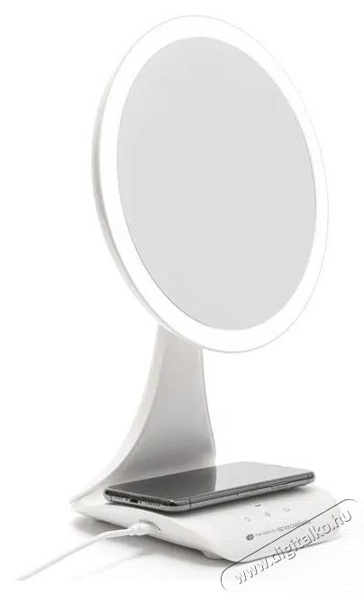 Rio Wireless charging mirror with LED light X5 Magnification Sz&eacute;ps&eacute;g&aacute;pol&aacute;s / Eg&eacute;szs&eacute;g - T&uuml;k&ouml;r - 512247