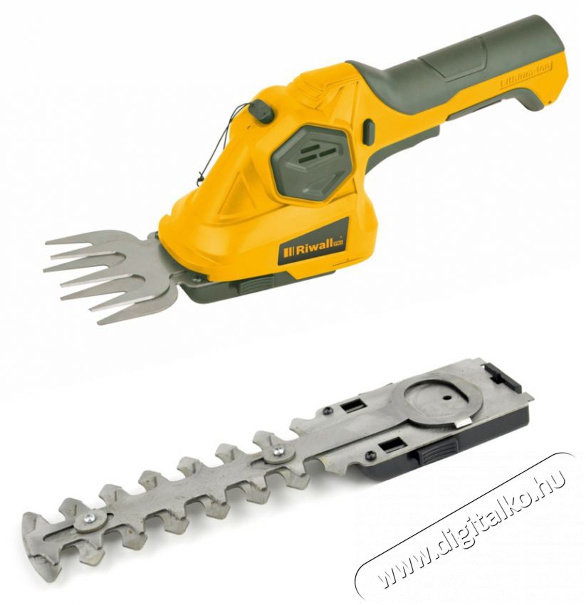 RIWALL RASH 1236 akkumul&aacute;toros fű- &eacute;s s&ouml;v&eacute;nyv&aacute;g&oacute; oll&oacute; H&aacute;ztart&aacute;s / Otthon / K&uuml;lt&eacute;r - K&uuml;lt&eacute;r / kerti term&eacute;k / grill - S&ouml;v&eacute;ny / k&eacute;zi fű &eacute;s lomb v&aacute;g&oacute; - 427944