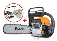 RIWALL RPCS 5140 SET 49 cm3 motorral és ajándék tartozékokkal benzinmotoros láncfűrész Háztartás / Otthon / Kültér - Kültér / kerti termék / grill - Láncfűrész - 502054