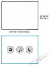 ROCADA 6402 - 90 x 60cm, lakkozottm&aacute;gneses t&aacute;bla Iroda &eacute;s sz&aacute;m&iacute;t&aacute;stechnika - Egy&eacute;b sz&aacute;m&iacute;t&aacute;stechnikai term&eacute;k - 521154