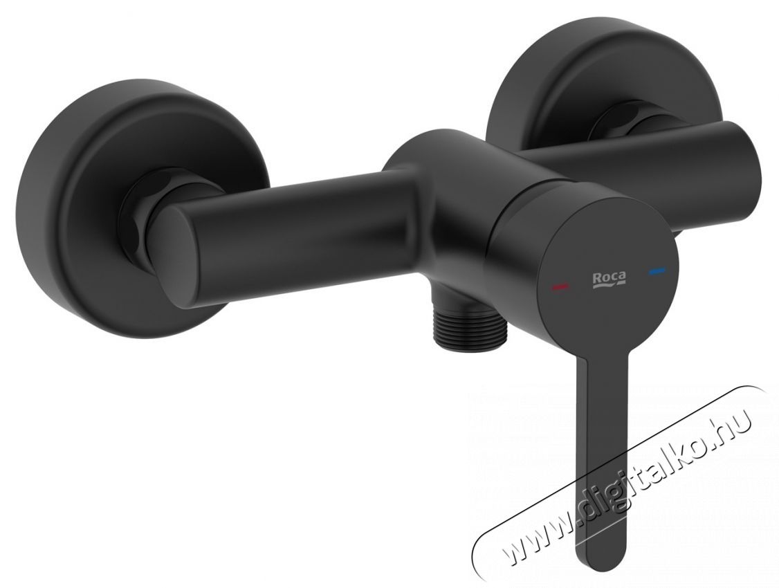 Roca Carelia zuhanycsaptelep, Egykaros, Tartoz&eacute;kok n&eacute;lk&uuml;l, Matt fekete Konyhai term&eacute;kek - Mosogat&oacute; - Mosogat&oacute; csaptelep - 537236