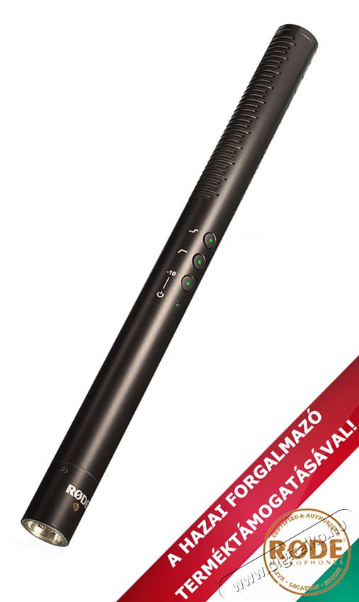 Rode NTG-4+ r&ouml;vid puskamikrofon Fot&oacute;-Vide&oacute; kieg&eacute;sz&iacute;tők - Mikrofon - Puska mikrofon - 287657