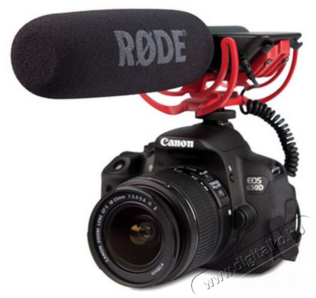 Rode VideoMic Rycote szuperkardioid vide&oacute;mikrofon Fot&oacute;-Vide&oacute; kieg&eacute;sz&iacute;tők - Mikrofon - Fot&oacute;-vide&oacute; mikrofon - 271700
