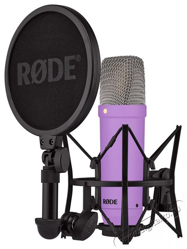 Rode NT1 Signature Series Purple Fot&oacute;-Vide&oacute; kieg&eacute;sz&iacute;tők - Mikrofon - &Eacute;nek &eacute;s hangszer mikrofon - 525776