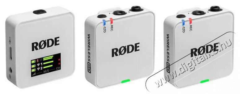 Rode Wireless GO III - White Fot&oacute;-Vide&oacute; kieg&eacute;sz&iacute;tők - Mikrofon - Fot&oacute;-vide&oacute; mikrofon - 525788