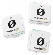 Rode Wireless ME Dual, feh&eacute;r Fot&oacute;-Vide&oacute; kieg&eacute;sz&iacute;tők - Mikrofon - Fot&oacute;-vide&oacute; mikrofon - 525780