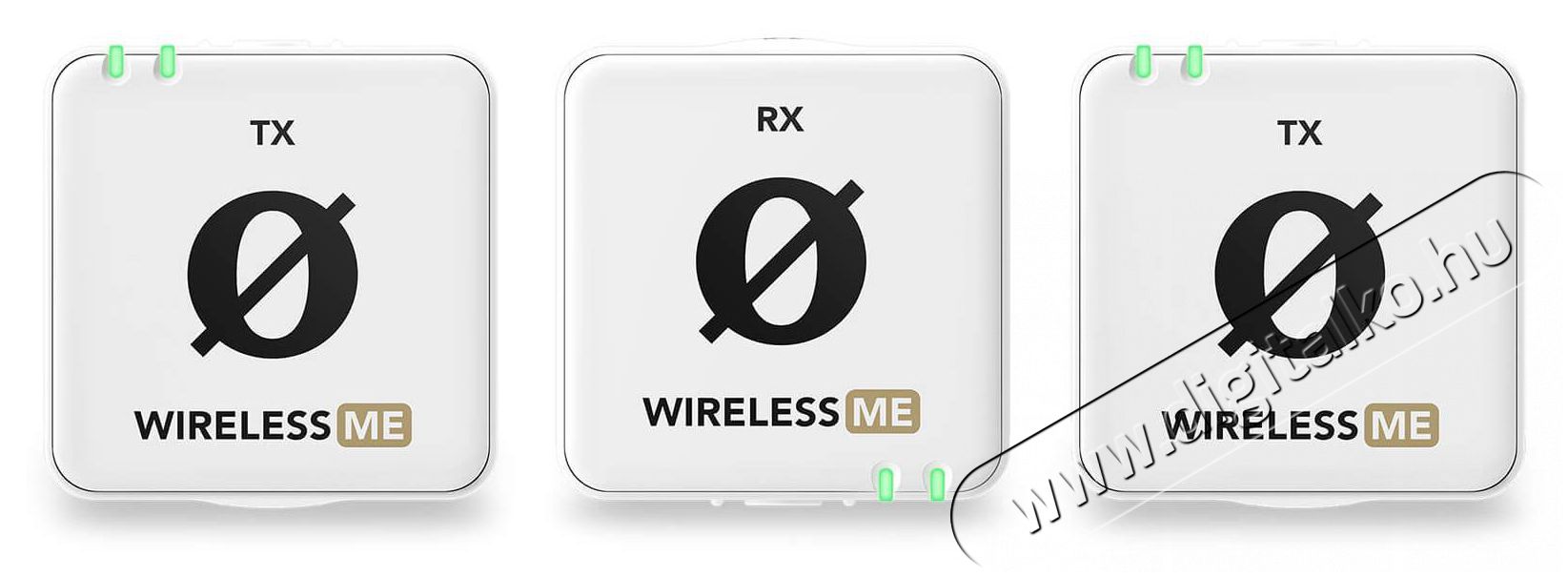 Rode Wireless ME Dual, feh&eacute;r Fot&oacute;-Vide&oacute; kieg&eacute;sz&iacute;tők - Mikrofon - Fot&oacute;-vide&oacute; mikrofon - 525780