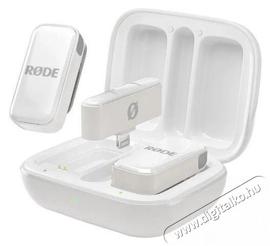 Rode Wireless Micro (Lightning, White) Fot&oacute;-Vide&oacute; kieg&eacute;sz&iacute;tők - Mikrofon - Akci&oacute;s mikrofon szett - 525783