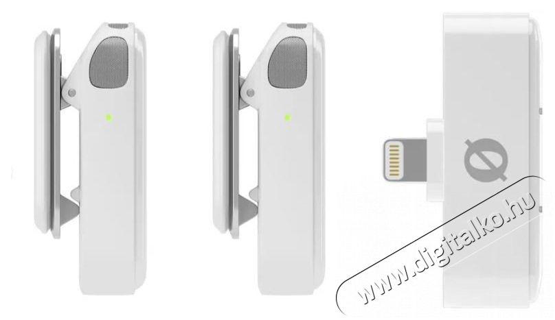 Rode Wireless Micro (Lightning, White) Fot&oacute;-Vide&oacute; kieg&eacute;sz&iacute;tők - Mikrofon - Akci&oacute;s mikrofon szett - 525783