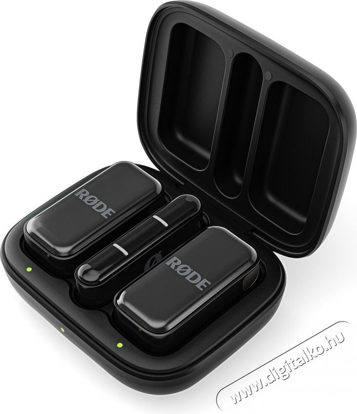 Rode Wireless Micro (USB-C, Black) Fot&oacute;-Vide&oacute; kieg&eacute;sz&iacute;tők - Mikrofon - Fot&oacute;-vide&oacute; mikrofon - 525764