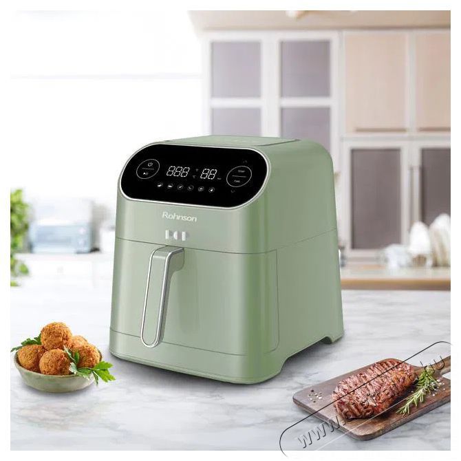Rohnson R-2859G Green 7 l Konyhai term&eacute;kek - Konyhai kisg&eacute;p (s&uuml;t&eacute;s / főz&eacute;s / hűt&eacute;s / &eacute;telk&eacute;sz&iacute;t&eacute;s) - Olajs&uuml;tő - 504860