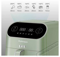 Rohnson R-2859G Green 7 l Konyhai term&eacute;kek - Konyhai kisg&eacute;p (s&uuml;t&eacute;s / főz&eacute;s / hűt&eacute;s / &eacute;telk&eacute;sz&iacute;t&eacute;s) - Olajs&uuml;tő - 504860