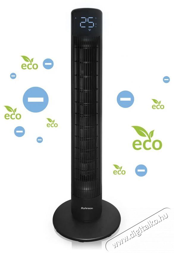 Rohnson R-8110 EcoFlow H&aacute;ztart&aacute;s / Otthon / K&uuml;lt&eacute;r - Ventil&aacute;tor / L&eacute;gkondicion&aacute;l&oacute; - &Aacute;ll&oacute; / padl&oacute; ventil&aacute;tor - 512261
