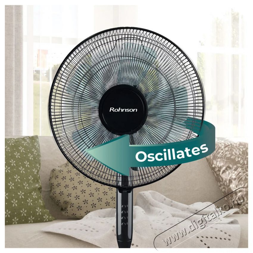 Rohnson R-8115 H&aacute;ztart&aacute;s / Otthon / K&uuml;lt&eacute;r - Ventil&aacute;tor / L&eacute;gkondicion&aacute;l&oacute; - &Aacute;ll&oacute; / padl&oacute; ventil&aacute;tor - 512257