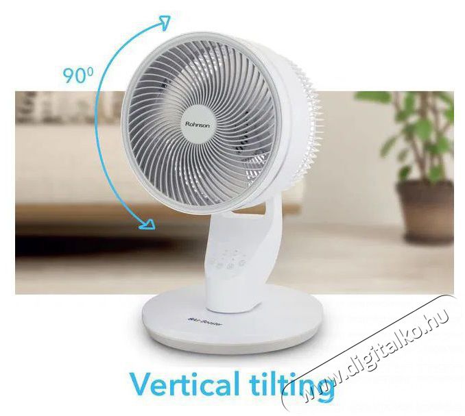 Rohnson R-8520 Air Booster H&aacute;ztart&aacute;s / Otthon / K&uuml;lt&eacute;r - Ventil&aacute;tor / L&eacute;gkondicion&aacute;l&oacute; - Asztali ventil&aacute;tor - 512258