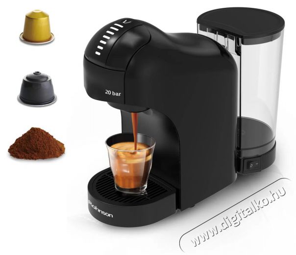 Rohnson R-98046B Konyhai term&eacute;kek - K&aacute;v&eacute;főző / k&aacute;v&eacute;&ouml;rlő / kieg&eacute;sz&iacute;tő - Kapszul&aacute;s / podos k&aacute;v&eacute;főző - 512796