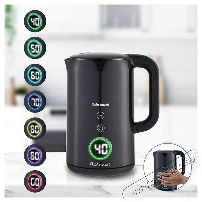 Rohnson R-7522 Safe Touch Konyhai term&eacute;kek - V&iacute;zforral&oacute; / teafőző - 513165