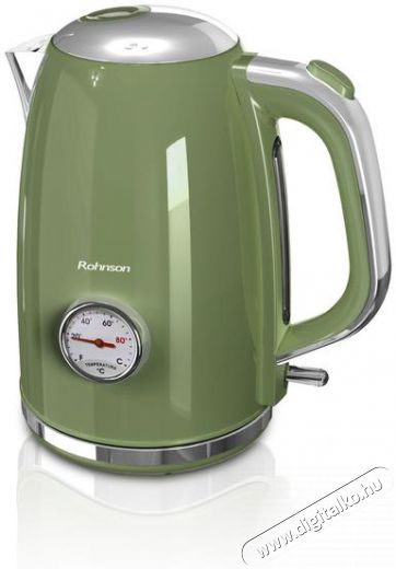 Rohnson R-7715 Nostalgia z&ouml;ld Konyhai term&eacute;kek - V&iacute;zforral&oacute; / teafőző - 513158
