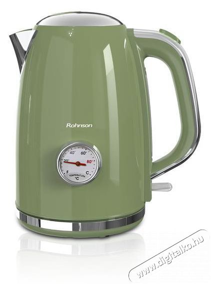 Rohnson R-7715 Nostalgia z&ouml;ld Konyhai term&eacute;kek - V&iacute;zforral&oacute; / teafőző - 513158