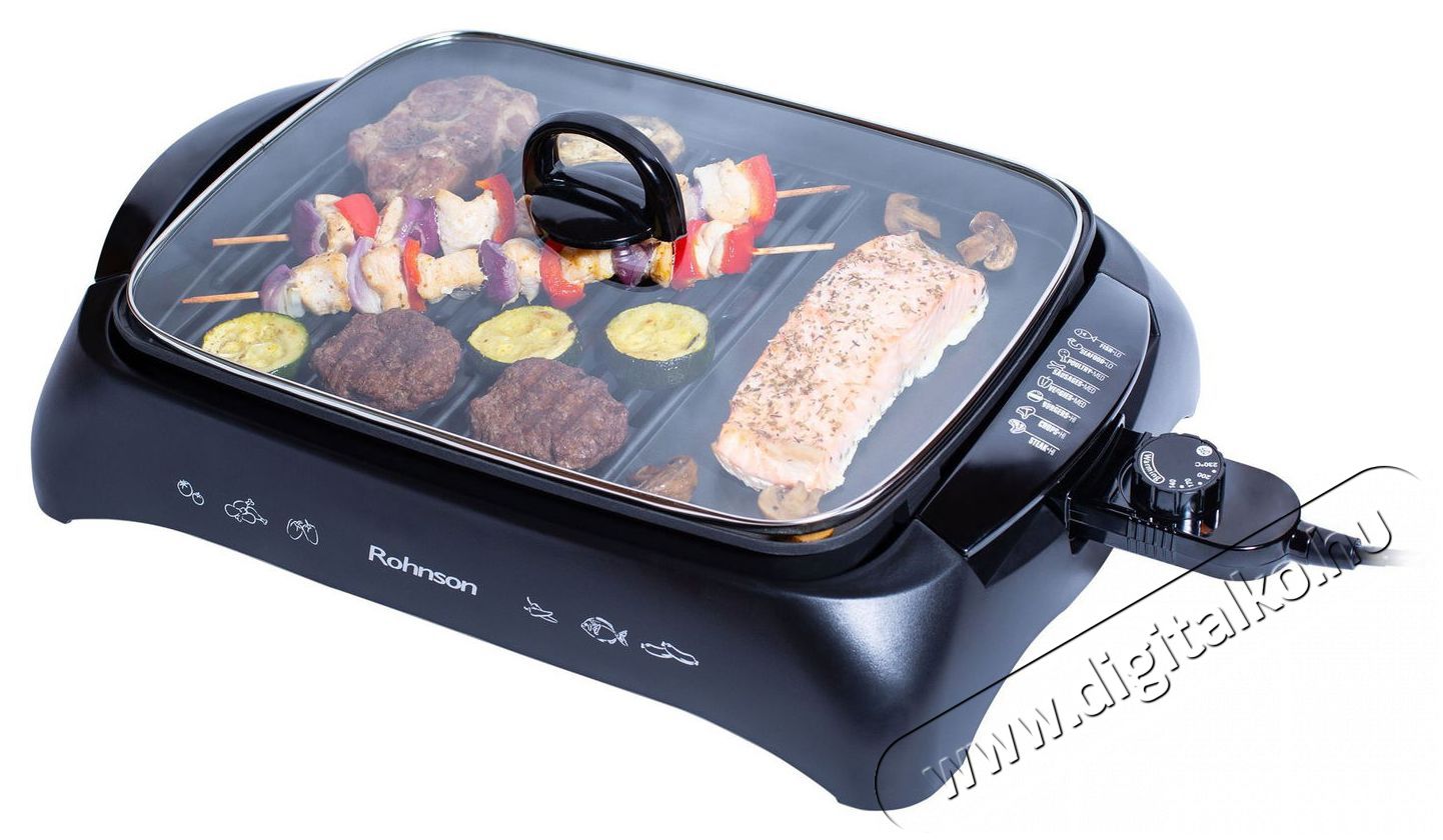 Rohnson R-250 Konyhai term&eacute;kek - Konyhai kisg&eacute;p (s&uuml;t&eacute;s / főz&eacute;s / hűt&eacute;s / &eacute;telk&eacute;sz&iacute;t&eacute;s) - Kontakt grill s&uuml;tő / s&uuml;tőlap - 521282