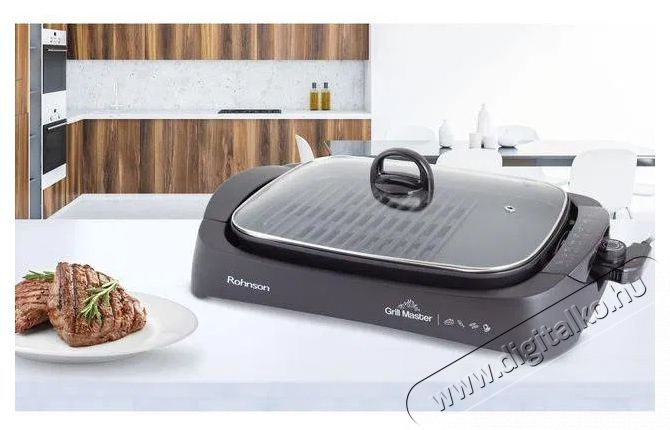 Rohnson R-2525 Grill Master Konyhai term&eacute;kek - S&uuml;tő-főzőlap, tűzhely (szabadon&aacute;ll&oacute;) - Mini s&uuml;tő / mini grill / mini konyha - 521194