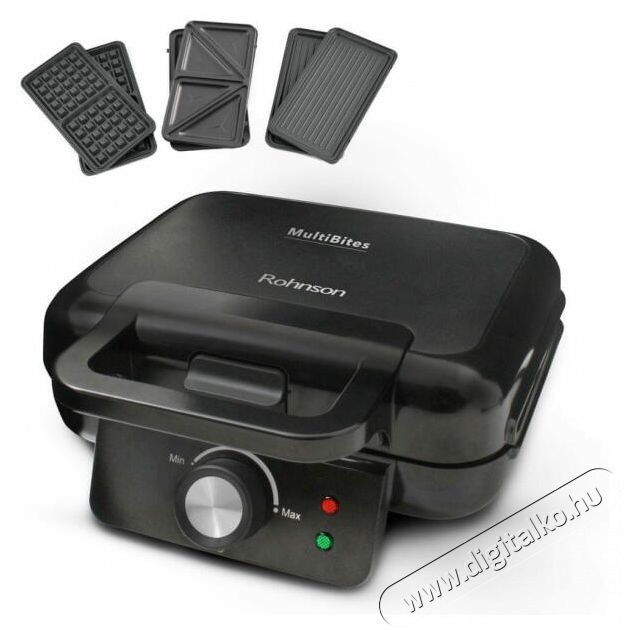 Rohnson R-2635 MultiBites Konyhai term&eacute;kek - Konyhai kisg&eacute;p (s&uuml;t&eacute;s / főz&eacute;s / hűt&eacute;s / &eacute;telk&eacute;sz&iacute;t&eacute;s) - Melegszendvics / gofri s&uuml;tő - 521225