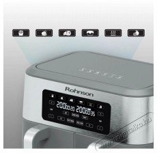 Rohnson R-2844 - 2x 4,25l Konyhai term&eacute;kek - Konyhai kisg&eacute;p (s&uuml;t&eacute;s / főz&eacute;s / hűt&eacute;s / &eacute;telk&eacute;sz&iacute;t&eacute;s) - L&eacute;gkever&eacute;ses főzőg&eacute;p / elektromos kukta / multifunkci&oacute;s s&uuml;tő - 521212