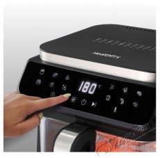 Rohnson R-2890 Glass & Steel HealthFry &ndash; 5,5 l Konyhai term&eacute;kek - Konyhai kisg&eacute;p (s&uuml;t&eacute;s / főz&eacute;s / hűt&eacute;s / &eacute;telk&eacute;sz&iacute;t&eacute;s) - L&eacute;gkever&eacute;ses főzőg&eacute;p / elektromos kukta / multifunkci&oacute;s s&uuml;tő - 521266