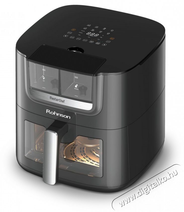 Rohnson R-2887 MasterChef - 7 l Konyhai term&eacute;kek - Konyhai kisg&eacute;p (s&uuml;t&eacute;s / főz&eacute;s / hűt&eacute;s / &eacute;telk&eacute;sz&iacute;t&eacute;s) - L&eacute;gkever&eacute;ses főzőg&eacute;p / elektromos kukta / multifunkci&oacute;s s&uuml;tő - 529957