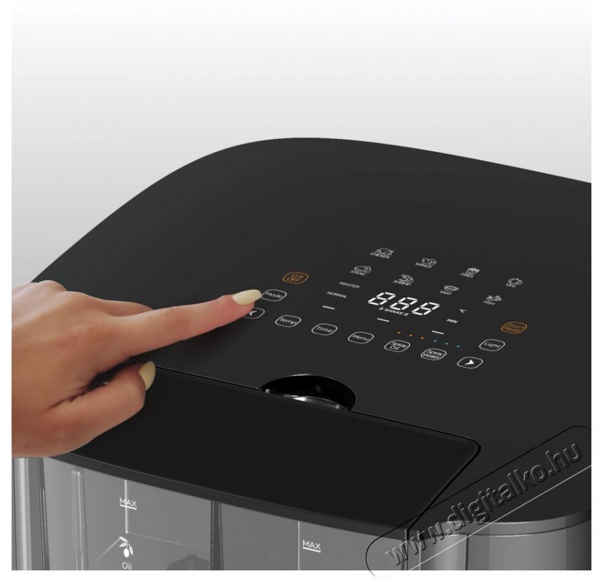 Rohnson R-2887 MasterChef - 7 l Konyhai term&eacute;kek - Konyhai kisg&eacute;p (s&uuml;t&eacute;s / főz&eacute;s / hűt&eacute;s / &eacute;telk&eacute;sz&iacute;t&eacute;s) - L&eacute;gkever&eacute;ses főzőg&eacute;p / elektromos kukta / multifunkci&oacute;s s&uuml;tő - 529957