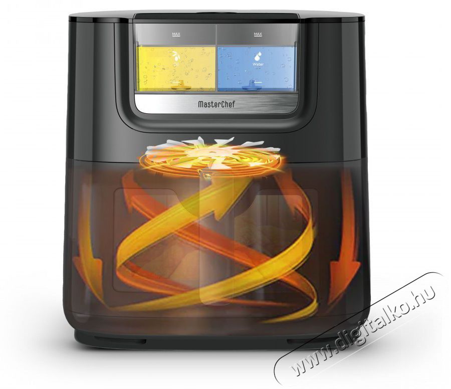 Rohnson R-2887 MasterChef - 7 l Konyhai term&eacute;kek - Konyhai kisg&eacute;p (s&uuml;t&eacute;s / főz&eacute;s / hűt&eacute;s / &eacute;telk&eacute;sz&iacute;t&eacute;s) - L&eacute;gkever&eacute;ses főzőg&eacute;p / elektromos kukta / multifunkci&oacute;s s&uuml;tő - 529957