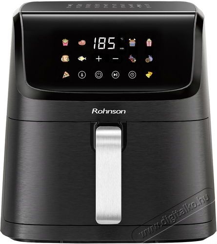 Rohnson R-2869 &ndash; 7 l Airfryer Konyhai term&eacute;kek - Konyhai kisg&eacute;p (s&uuml;t&eacute;s / főz&eacute;s / hűt&eacute;s / &eacute;telk&eacute;sz&iacute;t&eacute;s) - L&eacute;gkever&eacute;ses főzőg&eacute;p / elektromos kukta / multifunkci&oacute;s s&uuml;tő - 531395