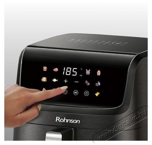 Rohnson R-2869 &ndash; 7 l Airfryer Konyhai term&eacute;kek - Konyhai kisg&eacute;p (s&uuml;t&eacute;s / főz&eacute;s / hűt&eacute;s / &eacute;telk&eacute;sz&iacute;t&eacute;s) - L&eacute;gkever&eacute;ses főzőg&eacute;p / elektromos kukta / multifunkci&oacute;s s&uuml;tő - 531395