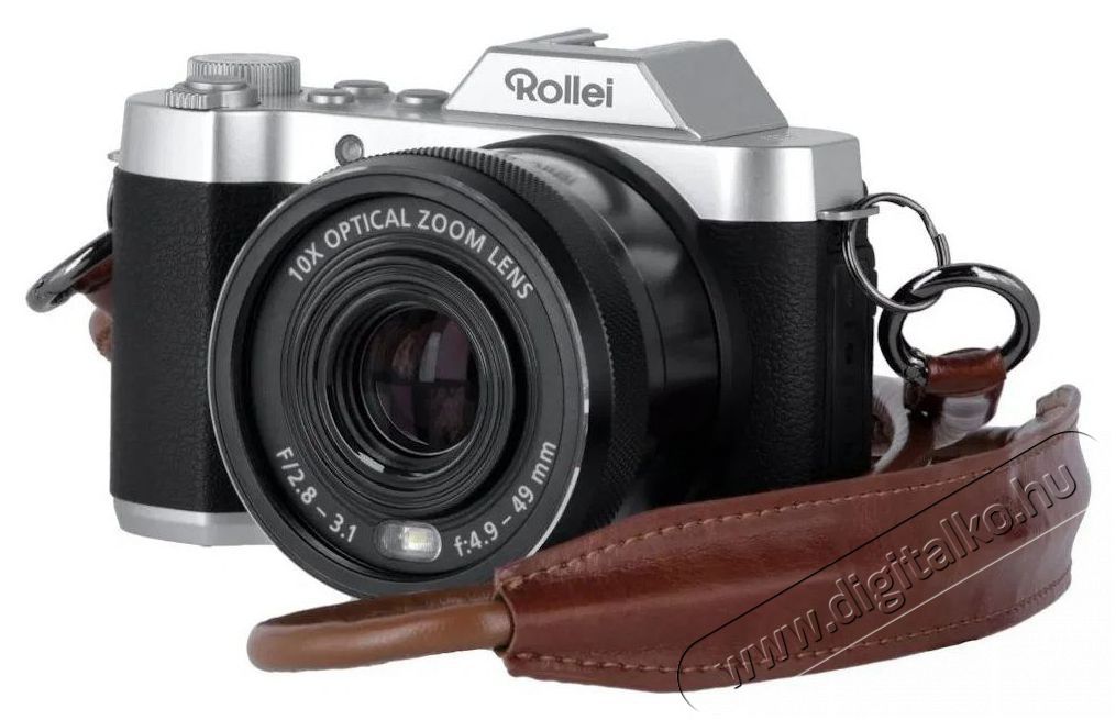 Rollei Powerflex 10x Retro F&eacute;nyk&eacute;pezőg&eacute;p / kamera - Kompakt f&eacute;nyk&eacute;pezőg&eacute;p - Norm&aacute;l tud&aacute;s&uacute; kompakt - 520034